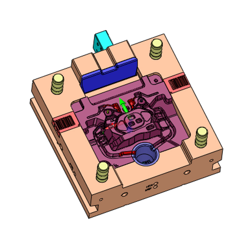 Support moulé sous pression en alliage d'aluminium
