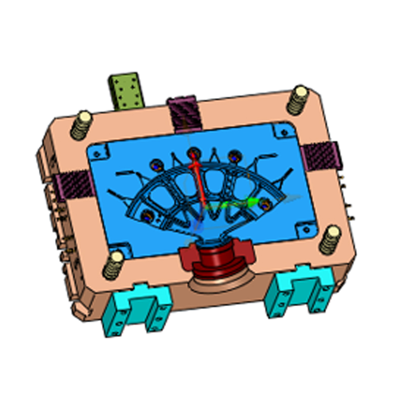 Support de roue moulé sous pression en alliage d'aluminium