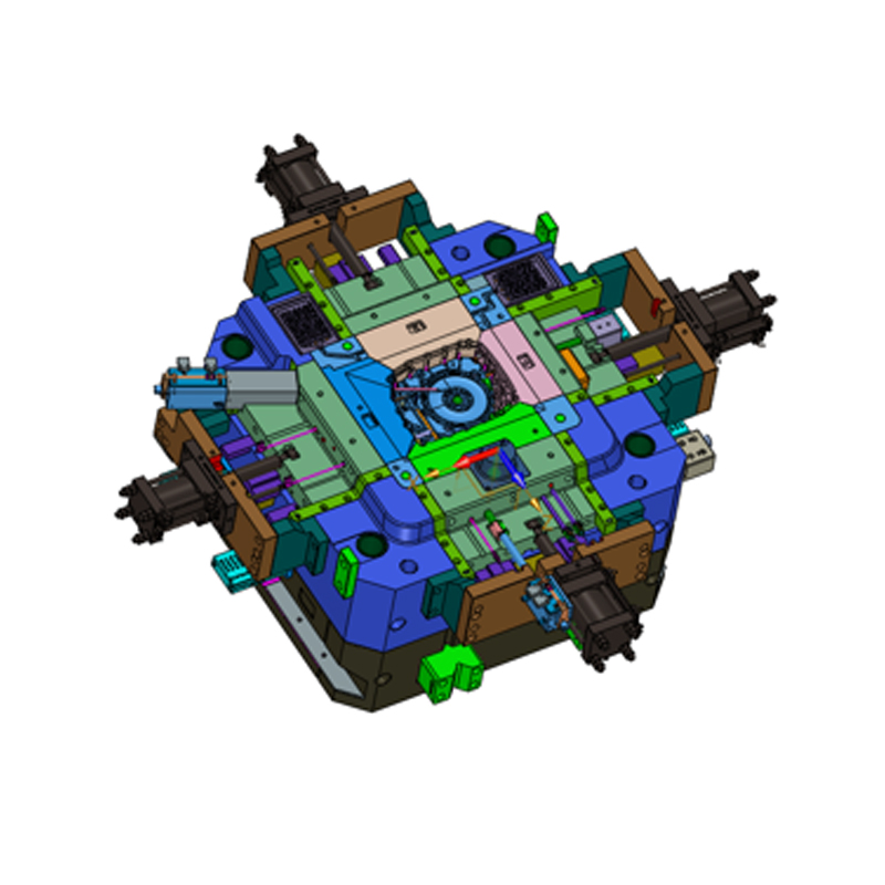 Boîtier de moteur moulé sous pression en alliage d'aluminium 2200T