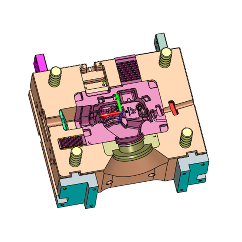 Siège d'airbag moulé sous pression en alliage d'aluminium