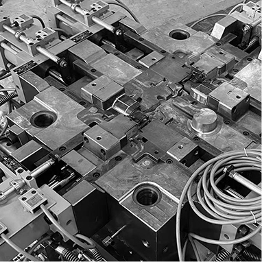 Boîte moulée sous pression en alliage d'aluminium 800T