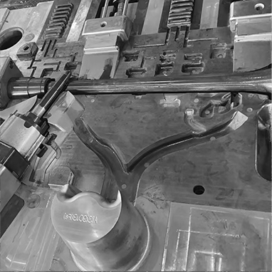 Boîte moulée sous pression en alliage d'aluminium 800T